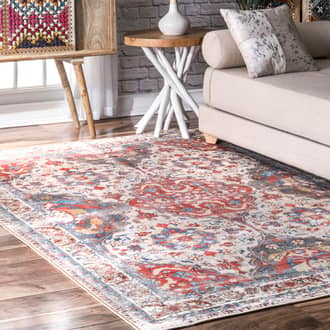 Floral Moroccan Trellis Rug secondary image