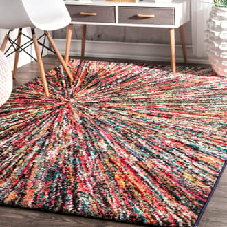 4' x 6' Prismatic Warp Space Rug secondary image