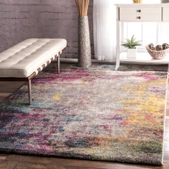 Smoke Clouds Abstract Rug secondary image