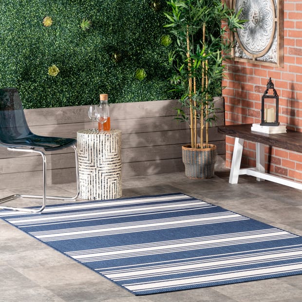 Tucana Awning Striped Indoor Outdoor, Outdoor All Weather Rugs