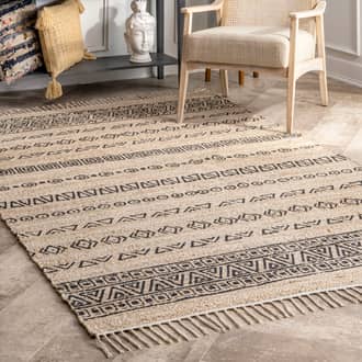 5' x 8' Banded Fiesta Rug secondary image