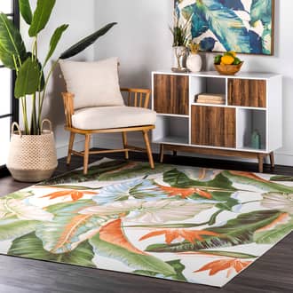 Leaves Washable Rug secondary image