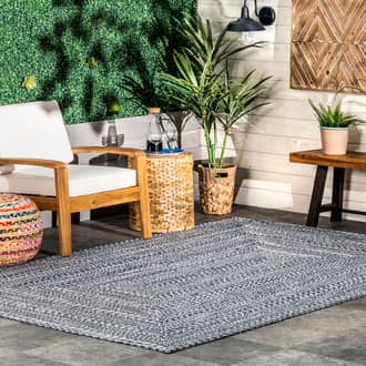 3' x 5' Braided Texture Indoor/Outdoor Rug secondary image