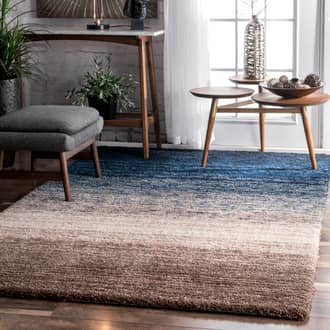 6' x 9' Striped Shaggy Rug secondary image