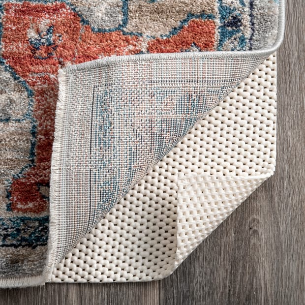 Rug Pads Beaded Comfort Grip Off White