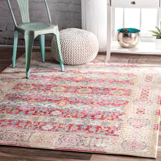 8' x 11' Muted Floral Design Rug secondary image