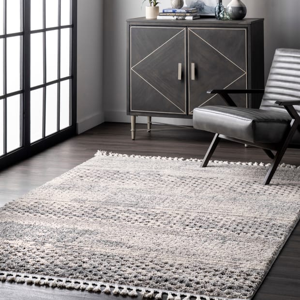 Grooven Textured Cloudy Sky Gray Rug, 1001 Area Rugs Promo Code