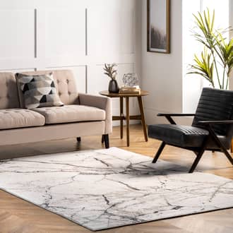 Sophia Marble Abstract Rug secondary image