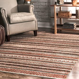 Banded Stripes Rug secondary image