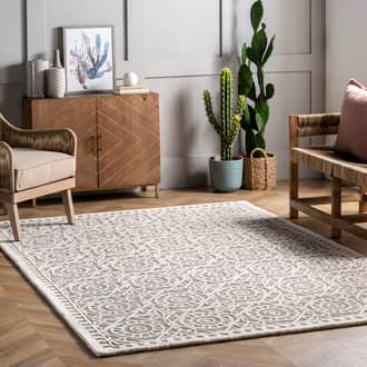 Wreathed Tiles Rug secondary image
