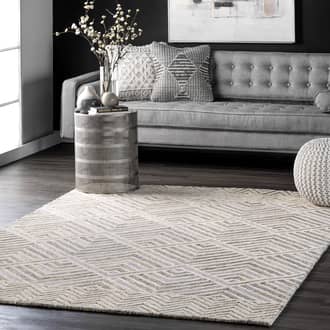 Wool Diamond Rug secondary image