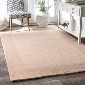 4' x 6' Solid Border Rug secondary image