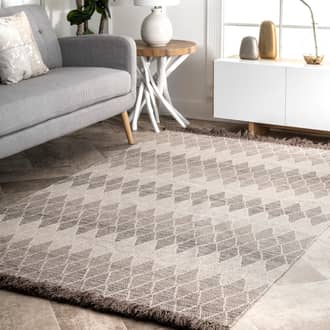 Ombre Trellis Rug secondary image