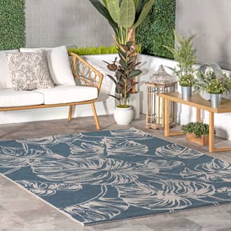 Palm Leaves Indoor/Outdoor Rug secondary image