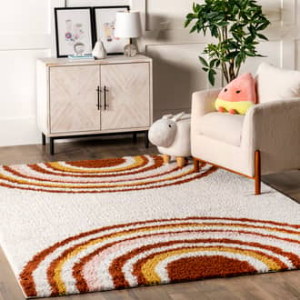 Michelle Shag Sunsets Rug secondary image