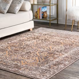 Bedroom 349000 Area Rug for Living Room Hand-Knotted Galleria Carved Grey Rug 5'4 x 7'5
