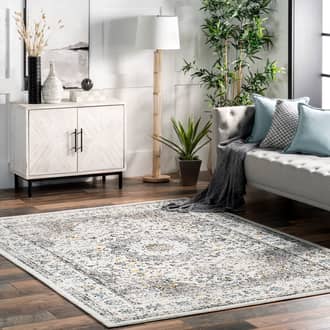 4' Distressed Persian Rug secondary image