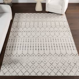 Bosphorus Moroccan Trellis Grey Rug