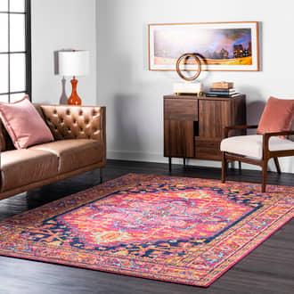6' 7" x 9' Katrina Blooming Rosette Rug secondary image