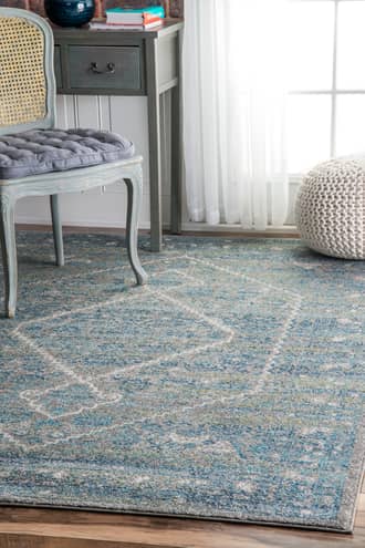 Bridget Diamond Medallion Rug secondary image