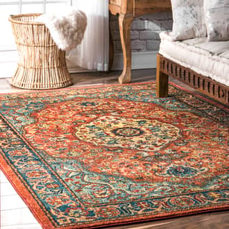 Double Floral Medallion Rug secondary image