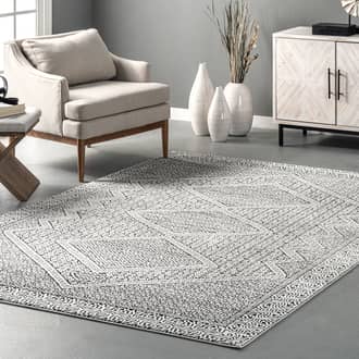 2' x 3' Diamond Mosaic Rug secondary image