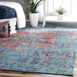 Floral Encompass Mandala Rug secondary image