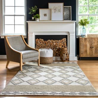 7' 6" x 9' 6" Harlequin Texture Rug secondary image