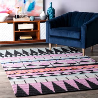 Tribal Wool Flatwoven Rug secondary image