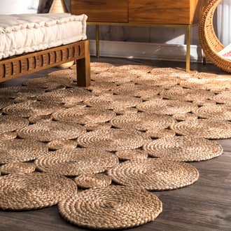 Jute Decorative Circles Rug secondary image