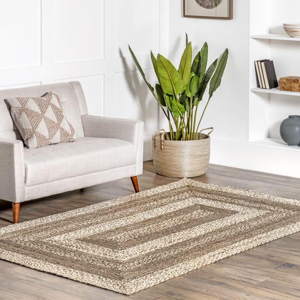 Maui Braided Bengal Jute Natural Rug