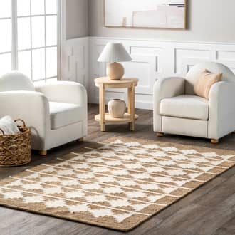 Solaria Jute Banded Rug secondary image