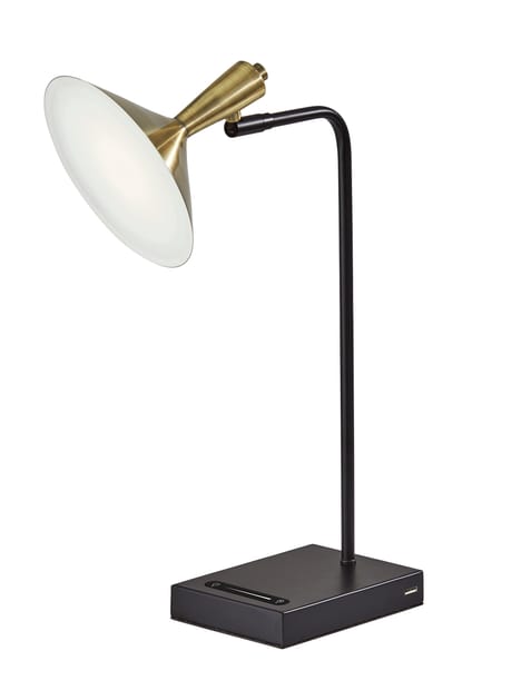 Lucas 22 Inch Led Desk Lamp With Smart Switch Black Lucas 22 Inch Led Desk Lamp With, Led Computer Desk Lamp