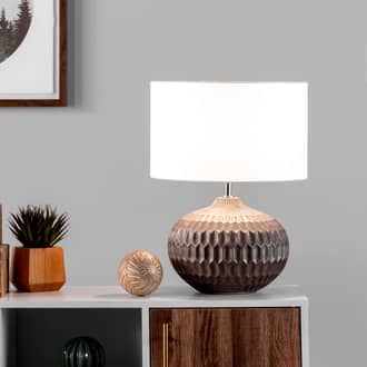 20-inch Ceramic Honeycomb Recessed Table Lamp secondary image