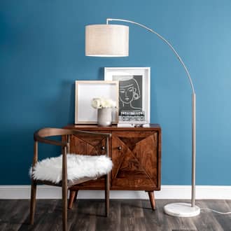 69-inch Arched Marble Rod Floor Lamp secondary image