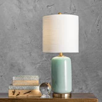 26-inch Glazed Ceramic Vase Table Lamp secondary image