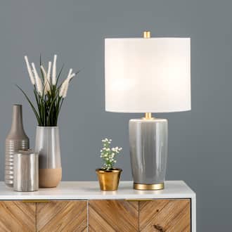 24-inch Glazed Ceramic Vase Table Lamp secondary image