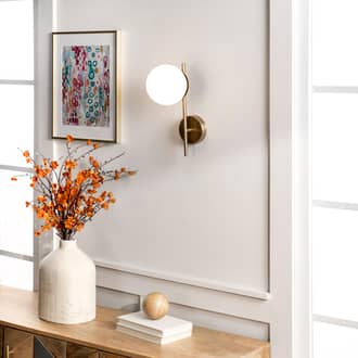 14-inch Glass Minimalist Wall Sconce secondary image