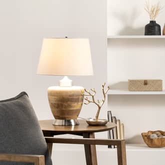 21-Inch Olivia Wood Table Lamp secondary image