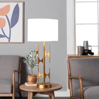 31-inch Freeform Gold Table Lamp secondary image