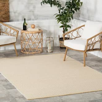 5' x 8' Trellis Handwoven Indoor/Outdoor Rug secondary image