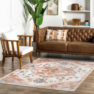 5' 3" x 7' 7" Amelie Washable Distressed Rug secondary image