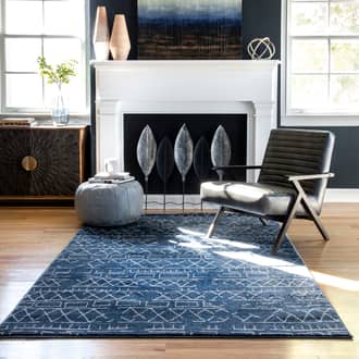 Faded Banded Tribal Rug secondary image