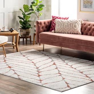 Jada Abstract Leaves Rug secondary image