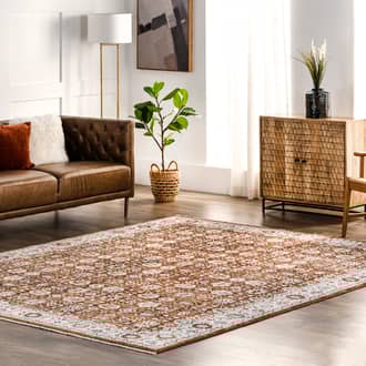 Rust Meadows Polly Persian Fringed rug - Traditional Rectangle 8' x 10'