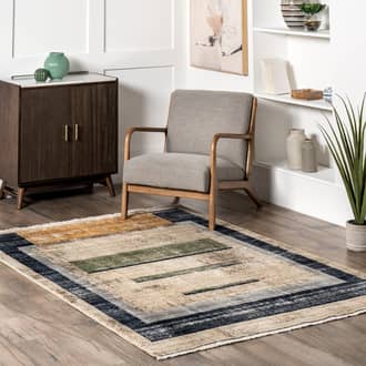 Beige Meadows Sarina Faded Shapes rug - Contemporary Rectangle 8' x 10'