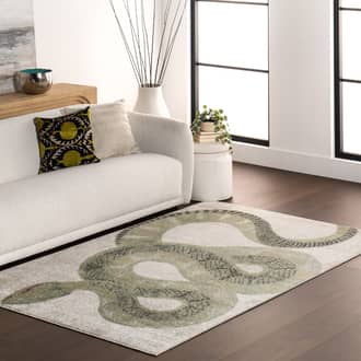 7' 6" x 9' 6" Simple Serpent Rug secondary image