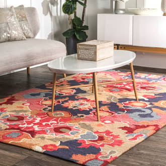 5' x 8' Patchwork Abstract Rug secondary image