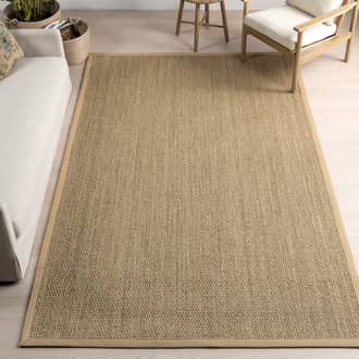 8' Seagrass with Border Rug secondary image