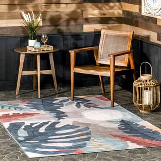 Mindy Leaves Washable Indoor/Outdoor Rug secondary image